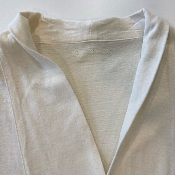 Royal Robbins sweater cardigan wrap hemp and organic cotton cream neutral medium - Picture 9 of 14